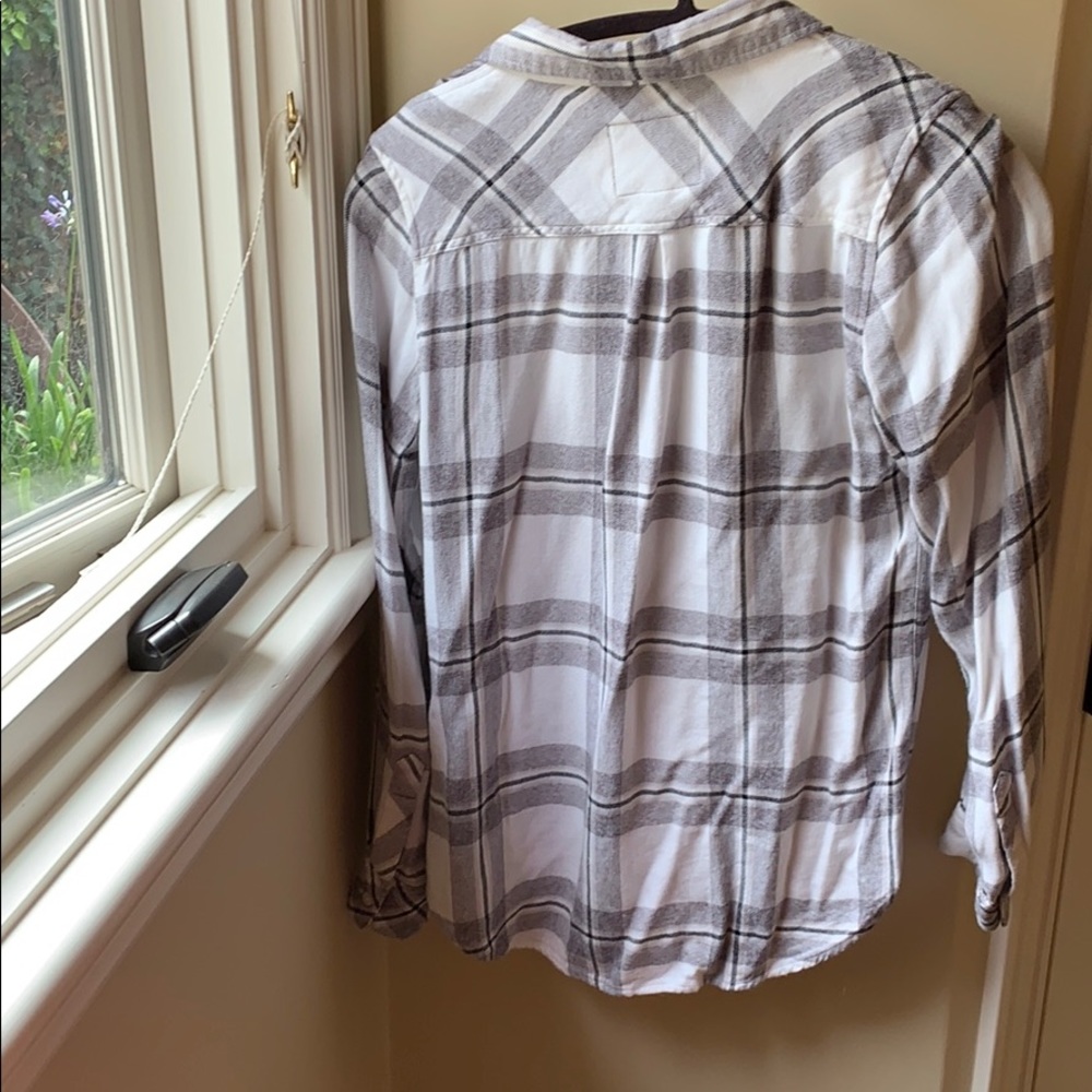 White And Black Checkered Rails Tip Size Small - image 2